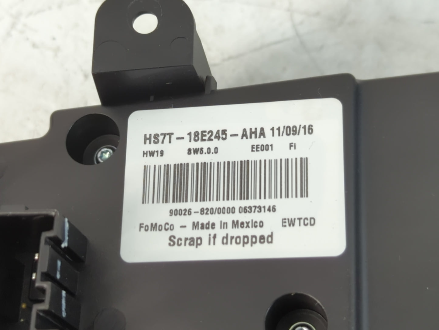 2017 Ford Fusion Radio AM FM Cd Player Receiver Replacement P/N:HS7T-18E245-AXA Fits OEM Used Auto Parts - Oemusedautoparts1