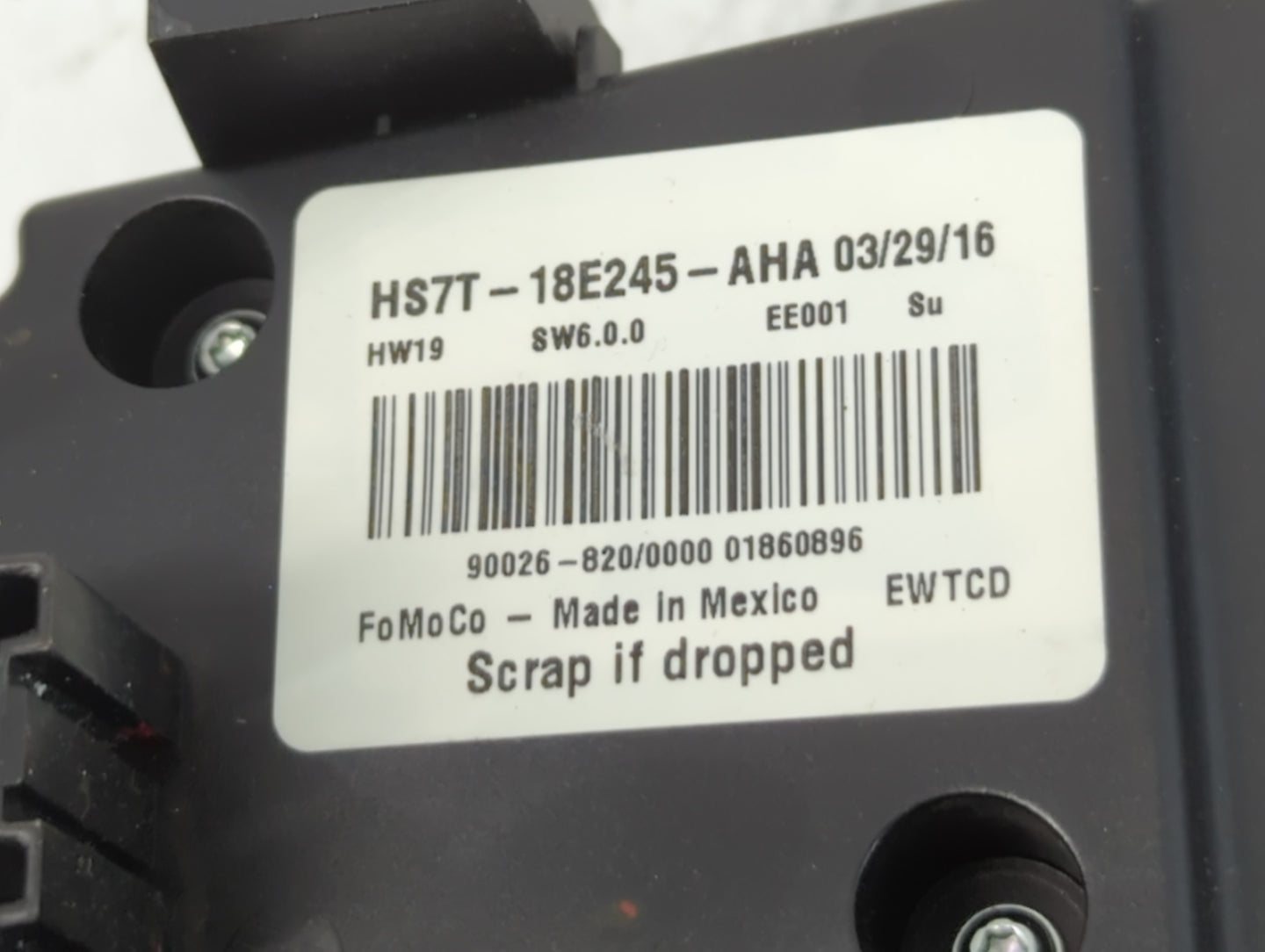 2017 Ford Fusion Radio AM FM Cd Player Receiver Replacement P/N:HS7T-18E245-AHA Fits OEM Used Auto Parts - Oemusedautoparts1