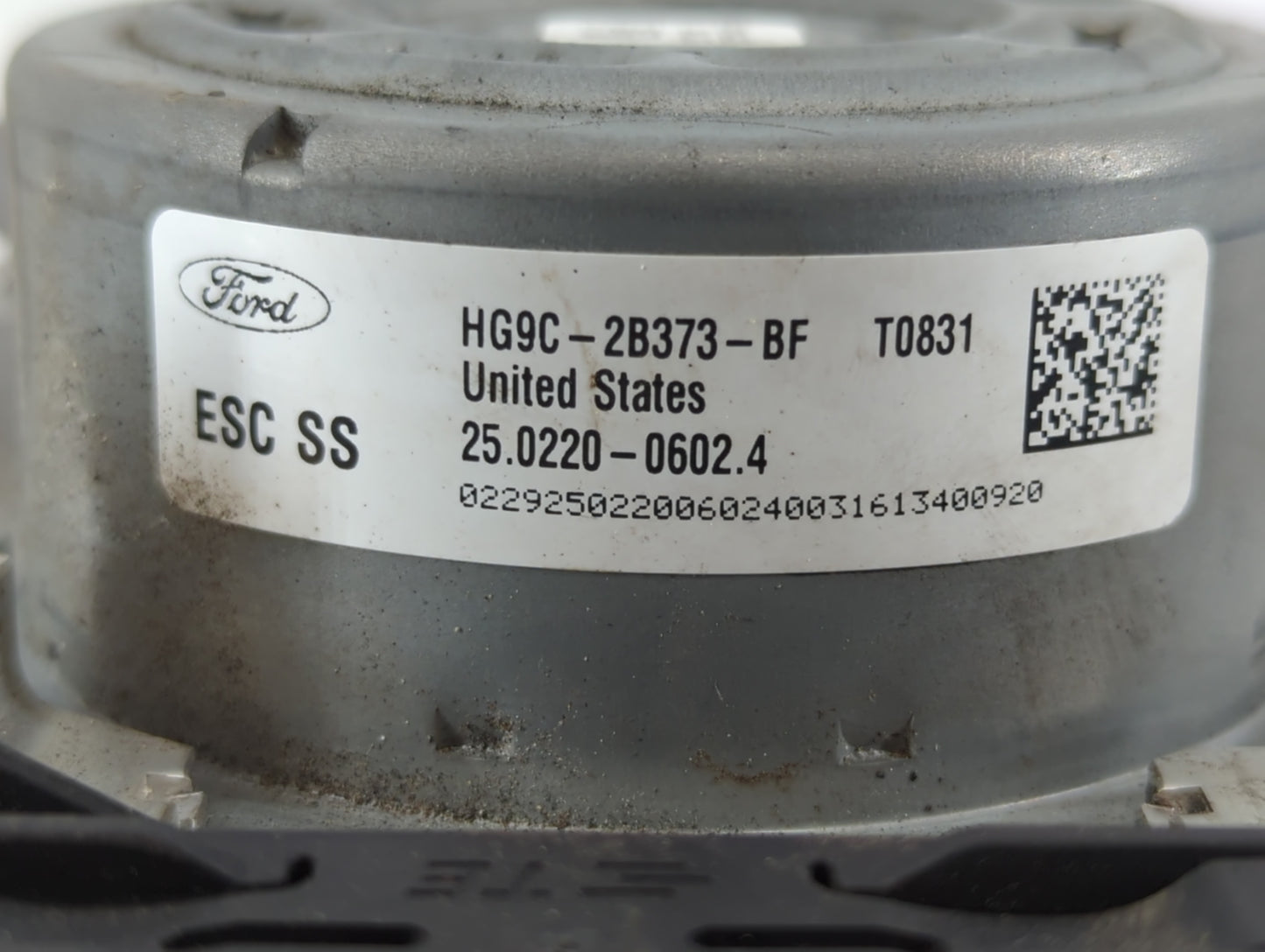 2017-2018 Ford Fusion ABS Pump Control Module Replacement P/N:HG9C-2B373-BF Fits Fits 2017 2018 OEM Used Auto Parts - Oemuse