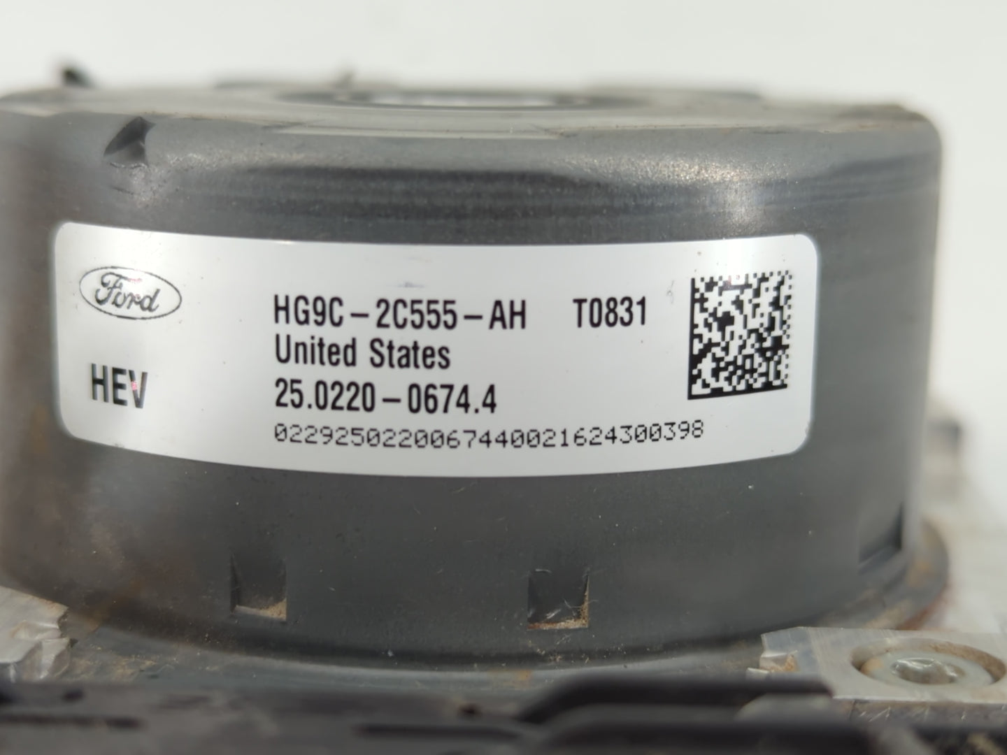 2017-2018 Ford Fusion ABS Pump Control Module Replacement P/N:HG9C-2C555-AH Fits Fits 2017 2018 OEM Used Auto Parts - Oemuse