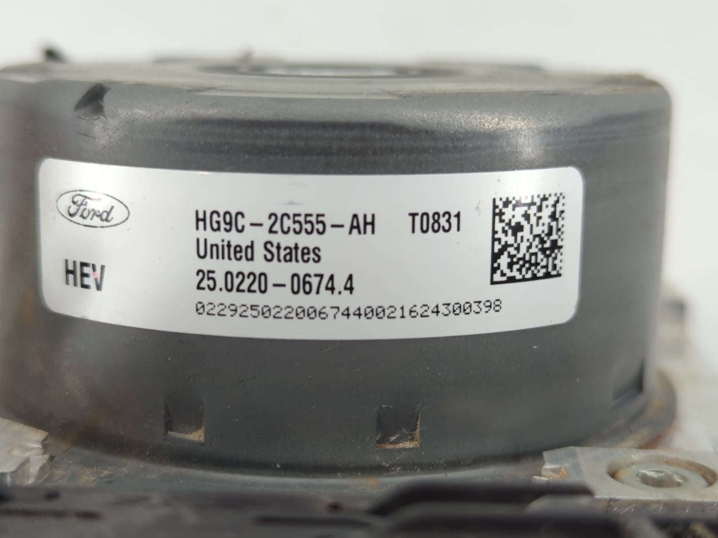 2017-2018 Ford Fusion ABS Pump Control Module Replacement P/N:HG9C-2C555-AH Fits Fits 2017 2018 OEM Used Auto Parts - Oemuse