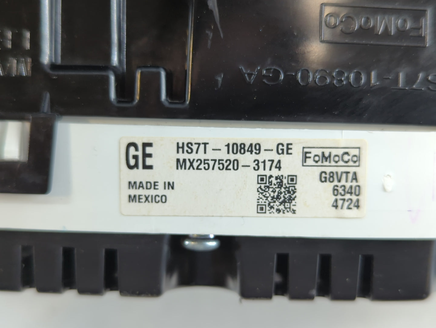 2017 Ford Fusion Instrument Cluster Speedometer Gauges P/N:HS7T-10849-GE Fits OEM Used Auto Parts - Oemusedautoparts1.com