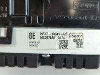 2017 Ford Fusion Instrument Cluster Speedometer Gauges P/N:HS7T-10849-GE Fits OEM Used Auto Parts - Oemusedautoparts1.com