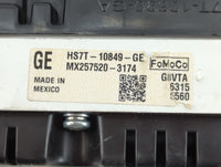 2017 Ford Fusion Instrument Cluster Speedometer Gauges P/N:HS7T-10849-GE Fits OEM Used Auto Parts - Oemusedautoparts1.com