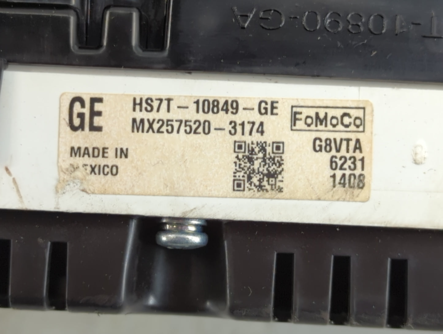 2017 Ford Fusion Instrument Cluster Speedometer Gauges P/N:HS7T-10849-GE Fits OEM Used Auto Parts - Oemusedautoparts1.com