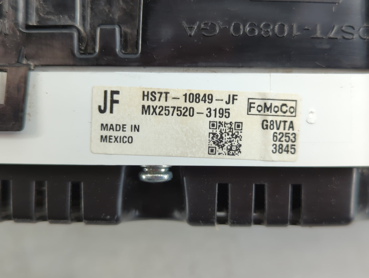 2017 Ford Fusion Instrument Cluster Speedometer Gauges P/N:HS7T-10849-JF Fits OEM Used Auto Parts - Oemusedautoparts1.com