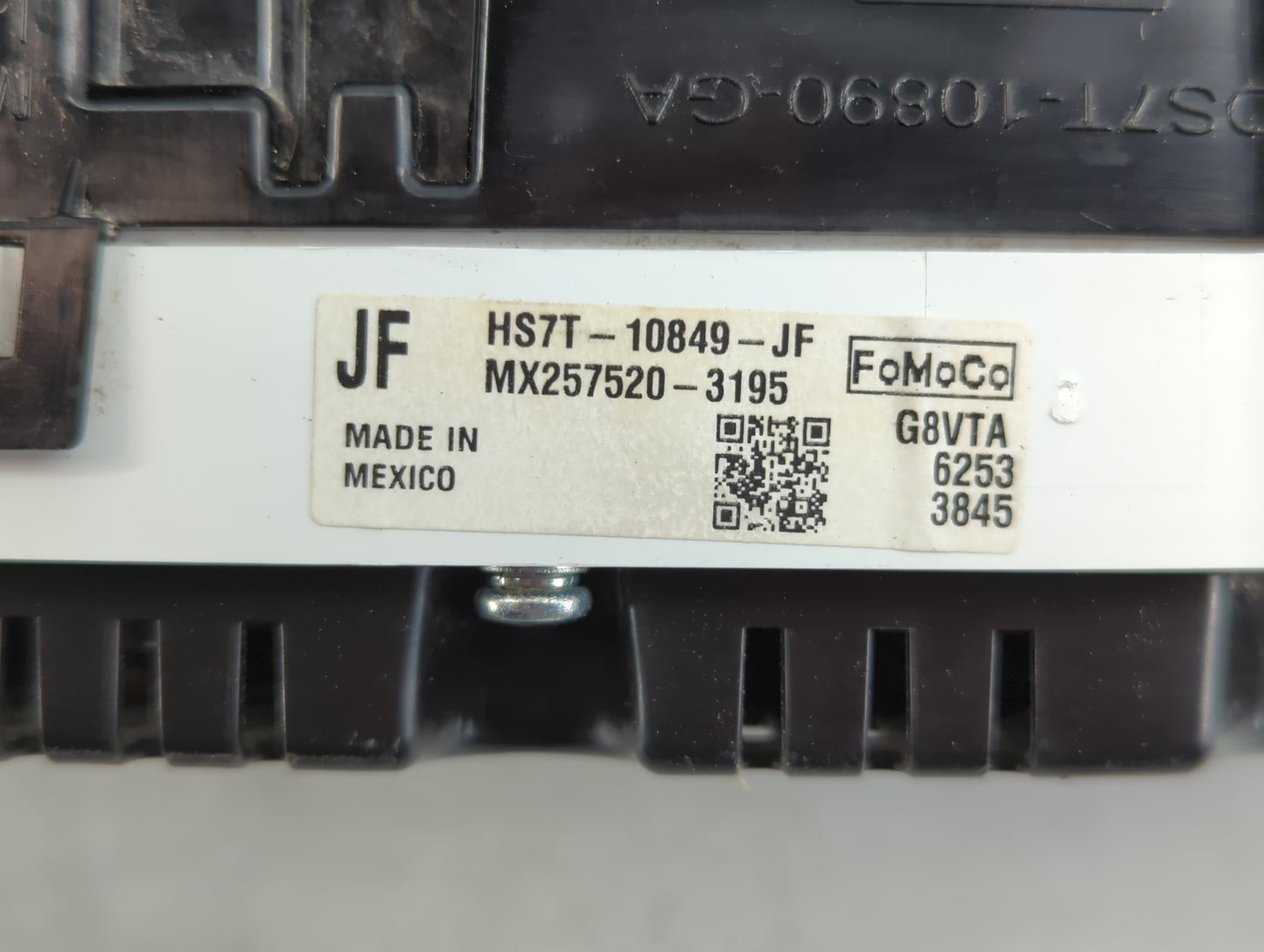 2017 Ford Fusion Instrument Cluster Speedometer Gauges P/N:HS7T-10849-JF Fits OEM Used Auto Parts - Oemusedautoparts1.com