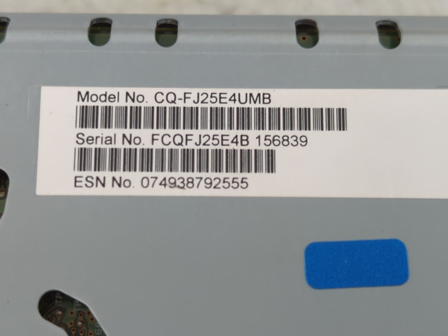 2017 Ford Fusion Radio AM FM Cd Player Receiver Replacement P/N:HS7T-19C017-ZB Fits OEM Used Auto Parts - Oemusedautoparts1.