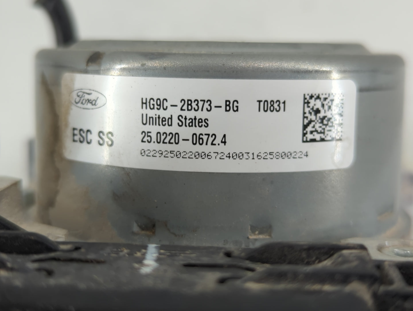 2017-2018 Ford Fusion ABS Pump Control Module Replacement P/N:HG9C-2B373-BG Fits Fits 2017 2018 OEM Used Auto Parts - Oemuse