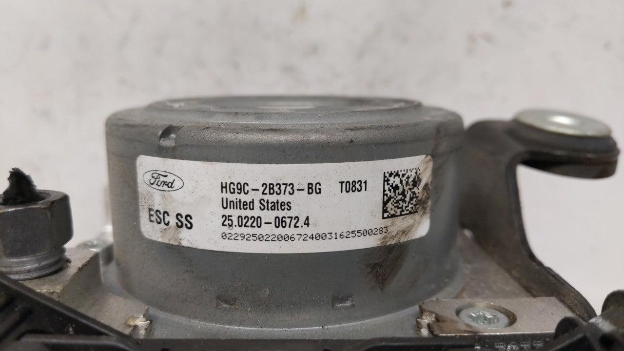 2017-2018 Ford Fusion ABS Pump Control Module Replacement P/N:HG9C-2B373-BG Fits Fits 2017 2018 OEM Used Auto Parts - Oemuse
