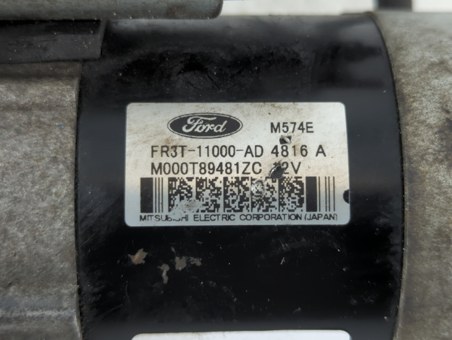 2015-2017 Ford Mustang Car Starter Motor Solenoid OEM P/N:M000T89481ZC FR3T-11000-AD Fits Fits 2015 2016 2017 OEM Used Auto 