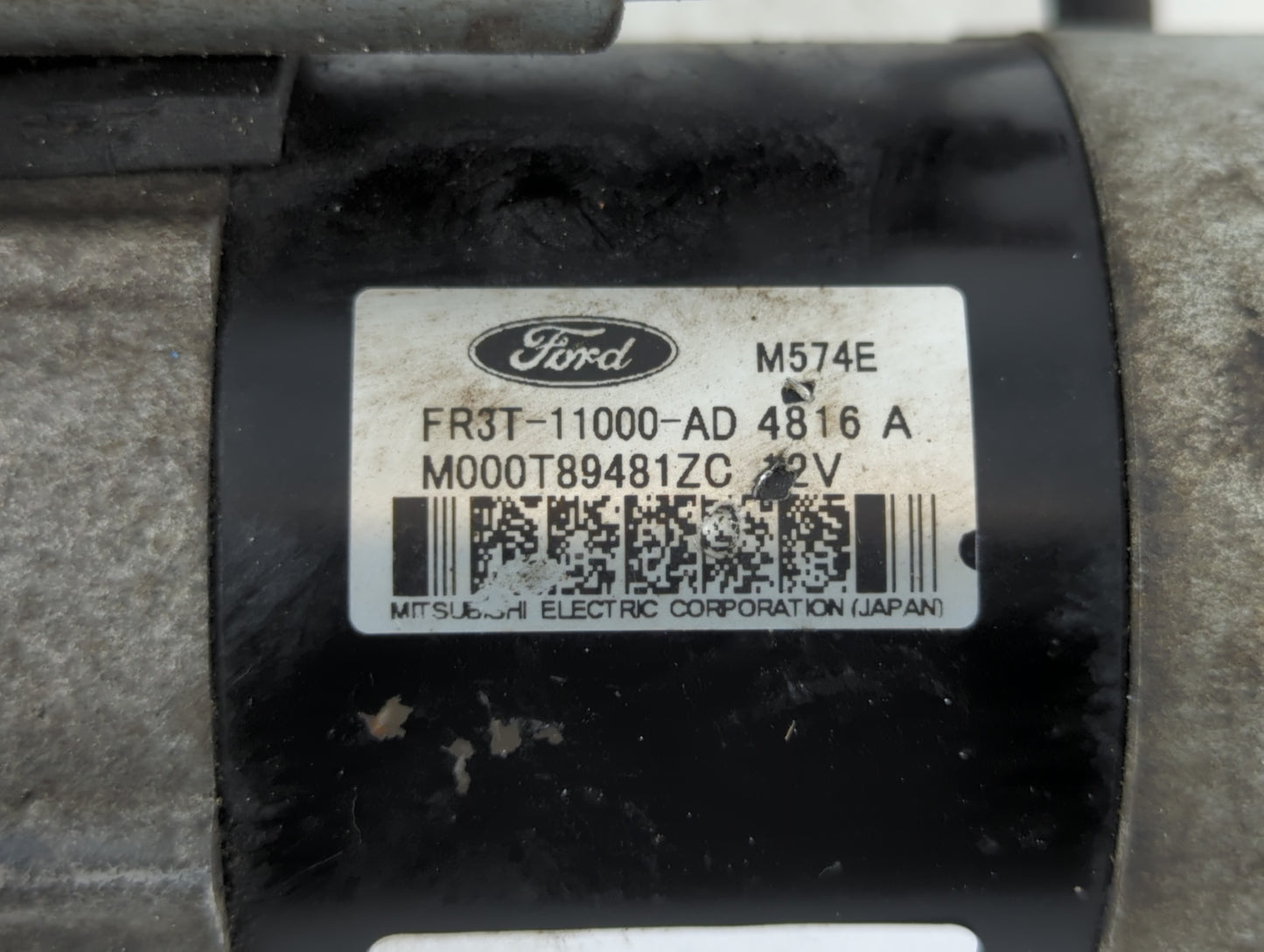 2015-2017 Ford Mustang Car Starter Motor Solenoid OEM P/N:M000T89481ZC FR3T-11000-AD Fits Fits 2015 2016 2017 OEM Used Auto 