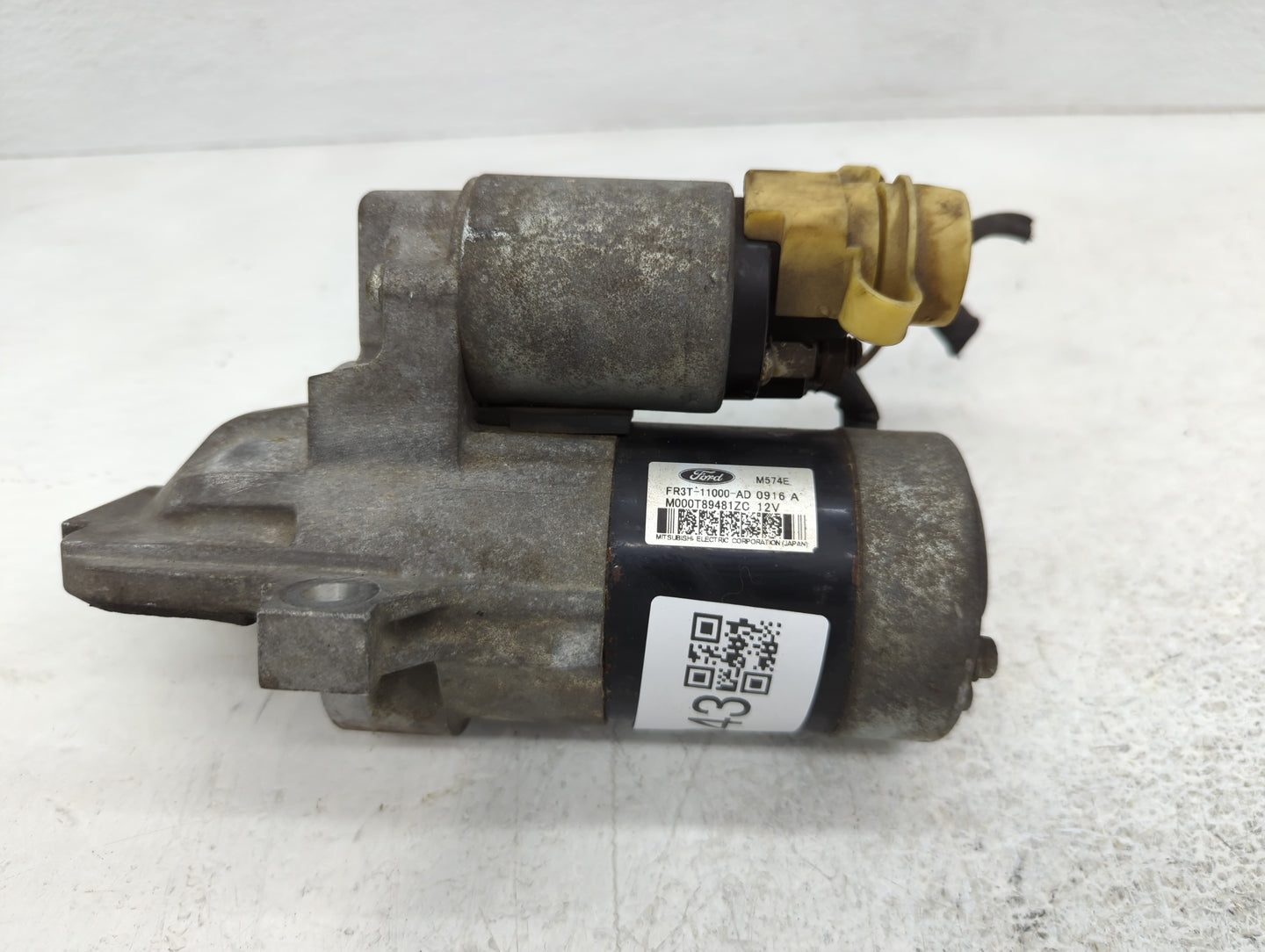 2015-2017 Ford Mustang Car Starter Motor Solenoid OEM P/N:FR3T-11000-AD Fits Fits 2015 2016 2017 OEM Used Auto Parts - Oemus