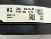 2017 Ford Mustang Instrument Cluster Speedometer Gauges P/N:GR3T-10849-AG Fits OEM Used Auto Parts - Oemusedautoparts1.com