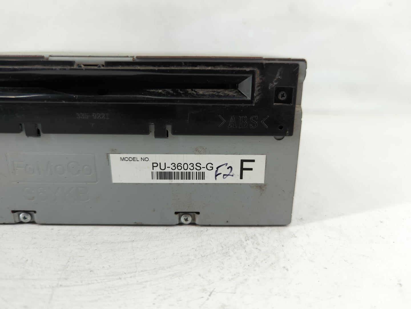 2017-2018 Ford Mustang Radio AM FM Cd Player Receiver Replacement Fits Fits 2017 2018 OEM Used Auto Parts - Oemusedautoparts