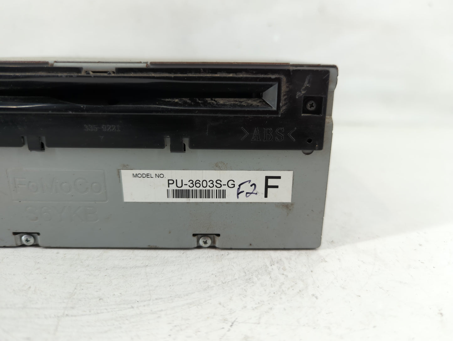 2017-2018 Ford Mustang Radio AM FM Cd Player Receiver Replacement Fits Fits 2017 2018 OEM Used Auto Parts - Oemusedautoparts