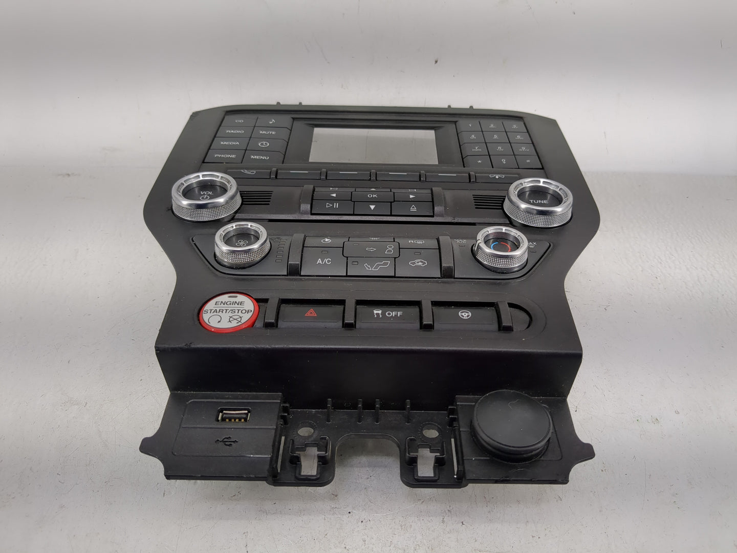 2017 Ford Mustang Climate Control Module Temperature AC/Heater Replacement P/N:FR3T-18E243-ED FR3T-18E243-EC Fits OEM Used A