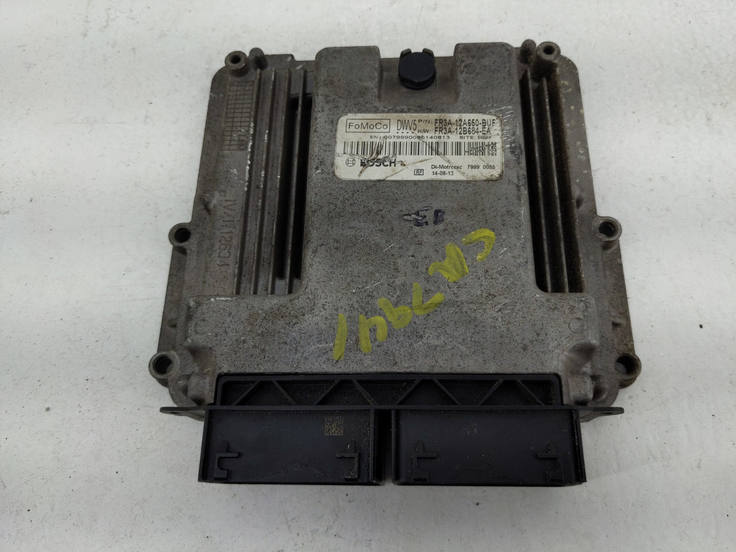 2015-2017 Ford Mustang PCM Engine Control Computer ECU ECM PCU OEM P/N:FR3A-12B684-EA FR3A-12A650-BUF Fits OEM Used Auto Par