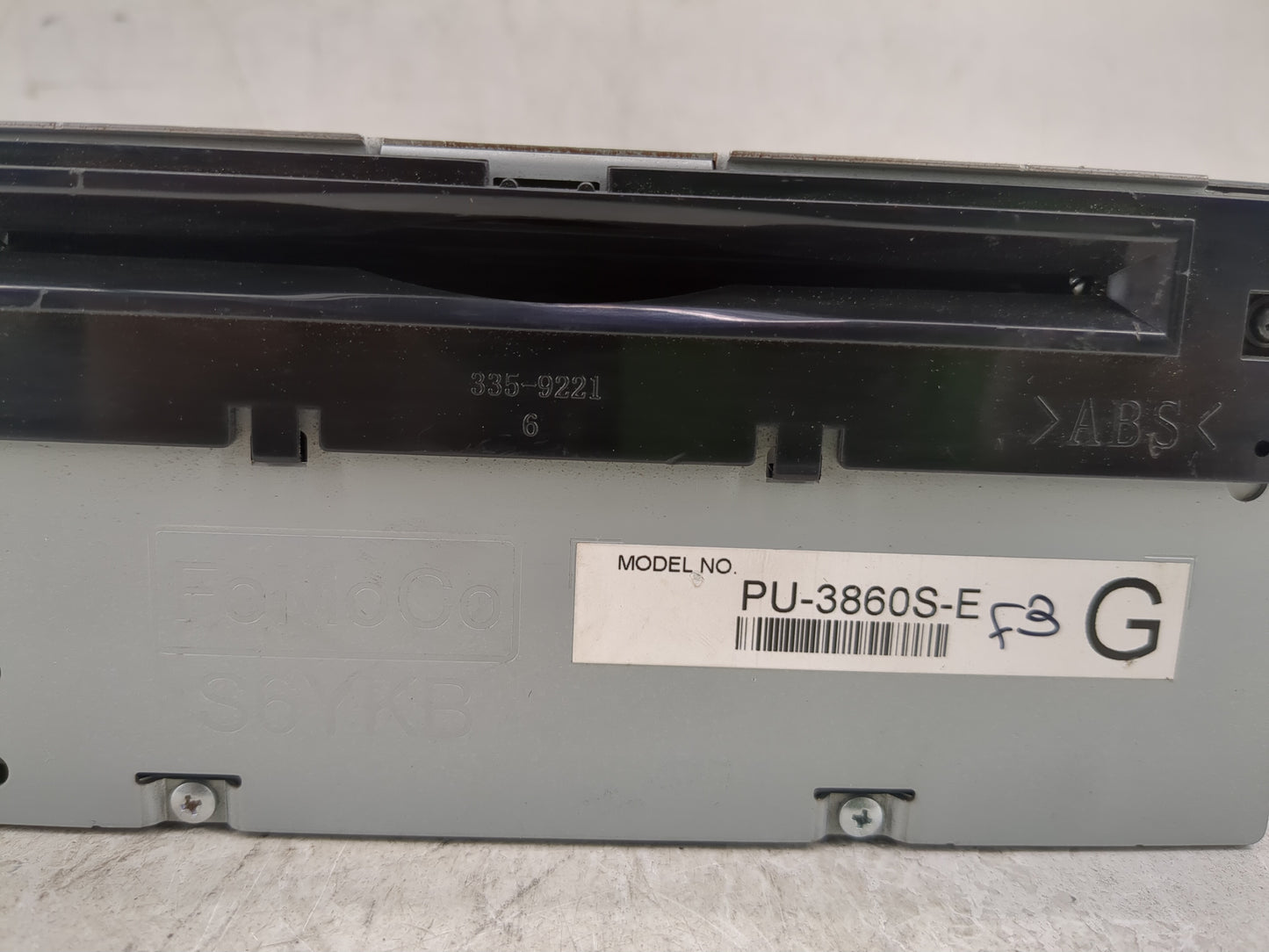 2017 Ford Mustang Radio AM FM Cd Player Receiver Replacement P/N:HR3T-19C107-EC Fits OEM Used Auto Parts - Oemusedautoparts1