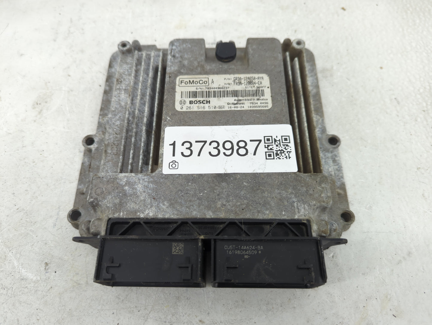 2015-2017 Ford Mustang PCM Engine Control Computer ECU ECM PCU OEM P/N:FR3A-12B684-EA GR3A-12A650-AYA Fits OEM Used Auto Par