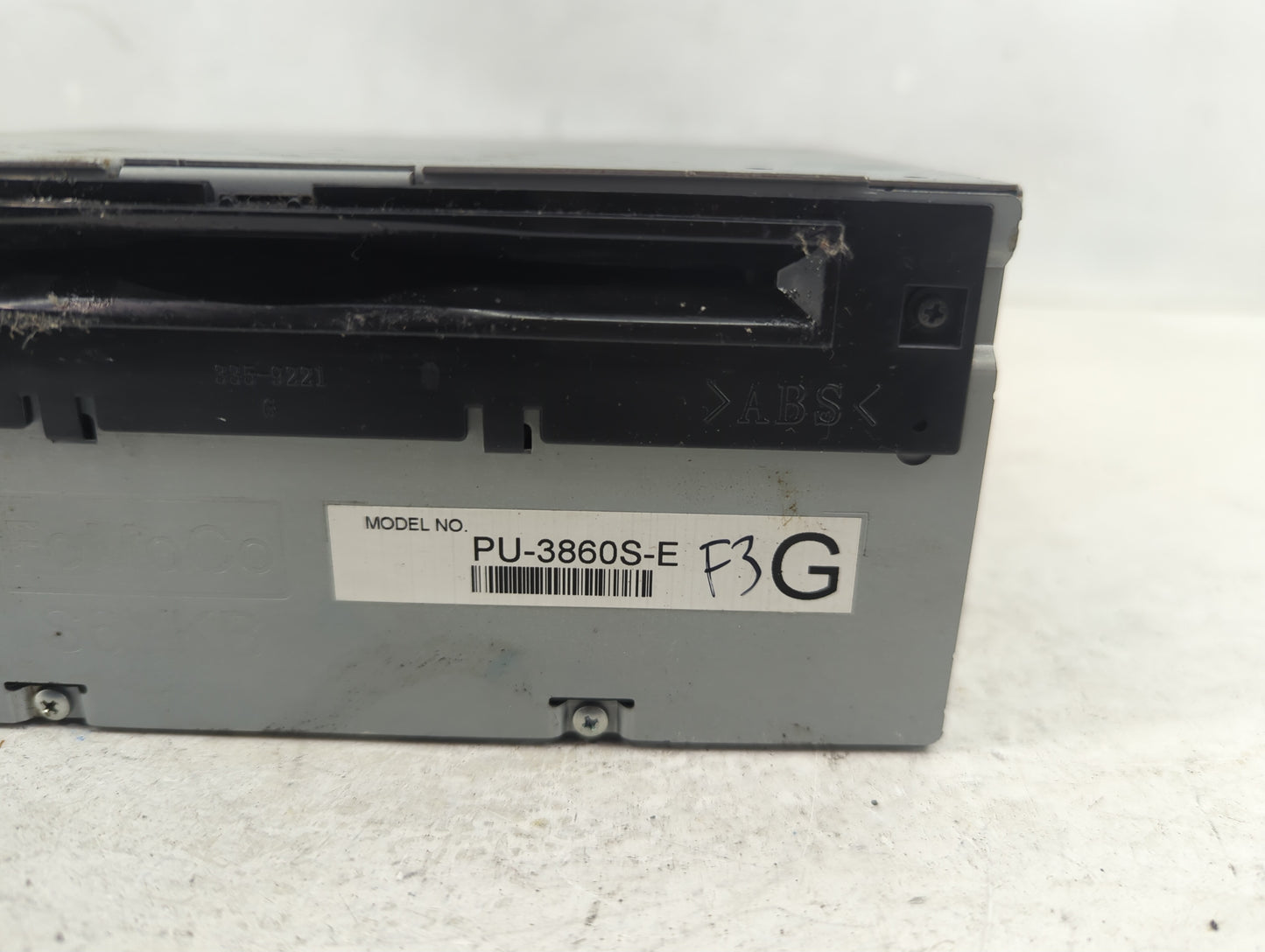 2017 Ford Mustang Radio AM FM Cd Player Receiver Replacement P/N:PU-3860S-E Fits OEM Used Auto Parts - Oemusedautoparts1.com