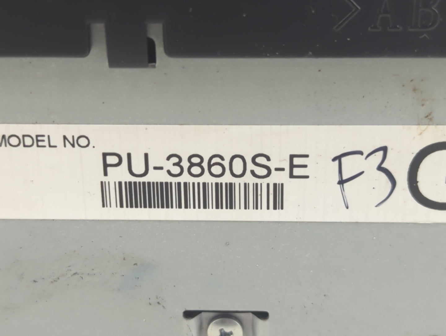 2017 Ford Mustang Radio AM FM Cd Player Receiver Replacement P/N:PU-3860S-E Fits OEM Used Auto Parts - Oemusedautoparts1.com