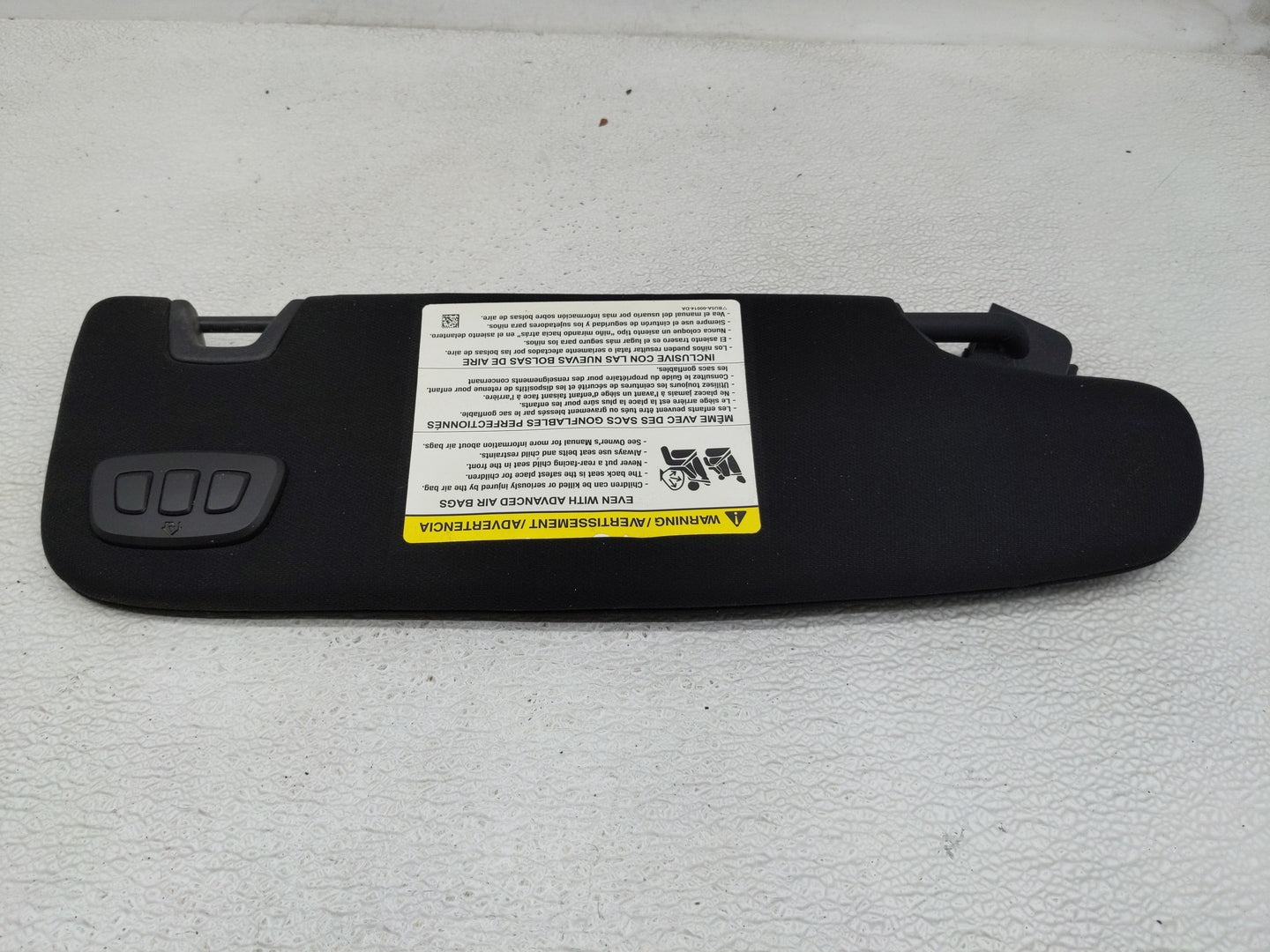 2015-2022 Ford Mustang Sun Visor Shade Replacement Driver Left Mirror Fits Fits 2015 2016 2017 2018 2019 2020 2021 2022 OEM 