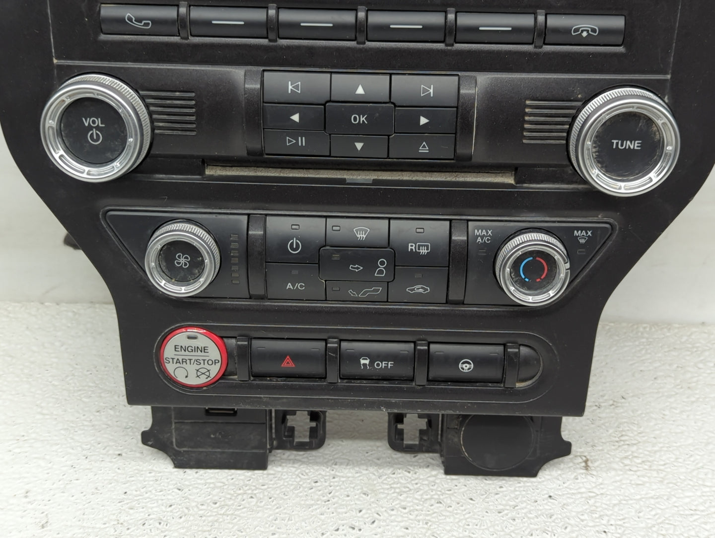 2016-2017 Ford Mustang Radio Control Panel - Oemusedautoparts1.com