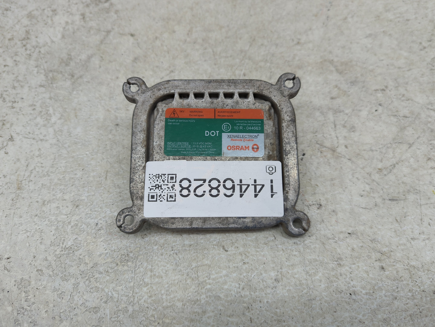 2017 Ford Mustang Headlight Ballast Head Light - Oemusedautoparts1.com