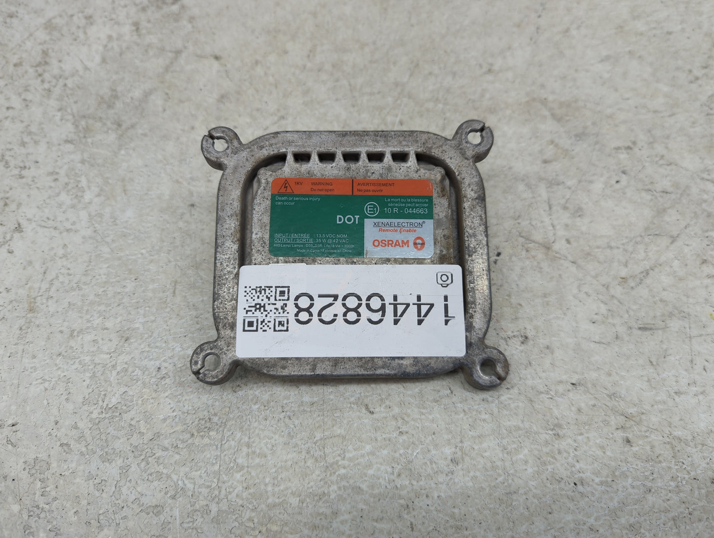 2017 Ford Mustang Headlight Ballast Head Light - Oemusedautoparts1.com