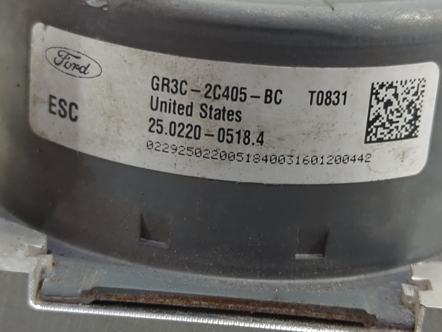2015-2020 Ford Mustang ABS Pump Control Module Replacement P/N:GR3C-2C405-BC GR3C-2C219-BC Fits Fits 2015 2016 2017 2018 201
