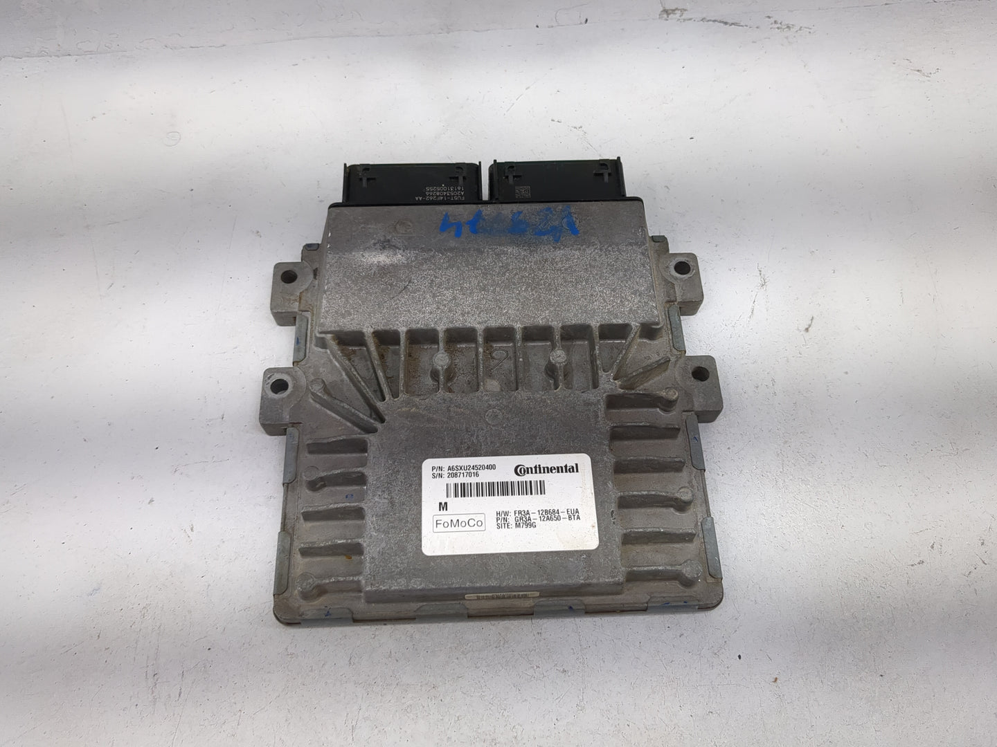 2016-2020 Ford Mustang PCM Engine Control Computer ECU ECM PCU OEM P/N:A6SXU24520400 FR3A-12B684-EUA Fits OEM Used Auto Part