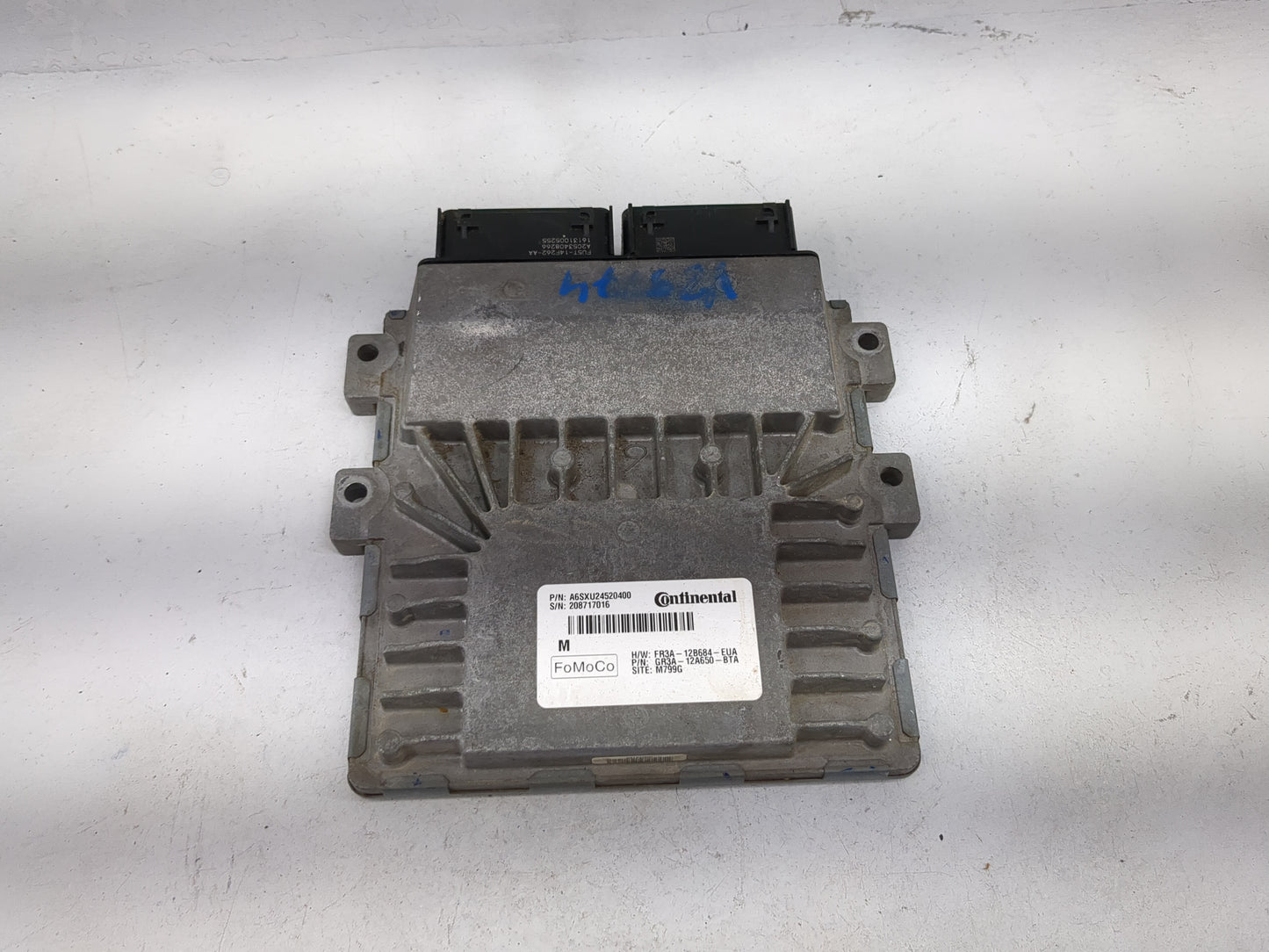 2016-2020 Ford Mustang PCM Engine Control Computer ECU ECM PCU OEM P/N:A6SXU24520400 FR3A-12B684-EUA Fits OEM Used Auto Part