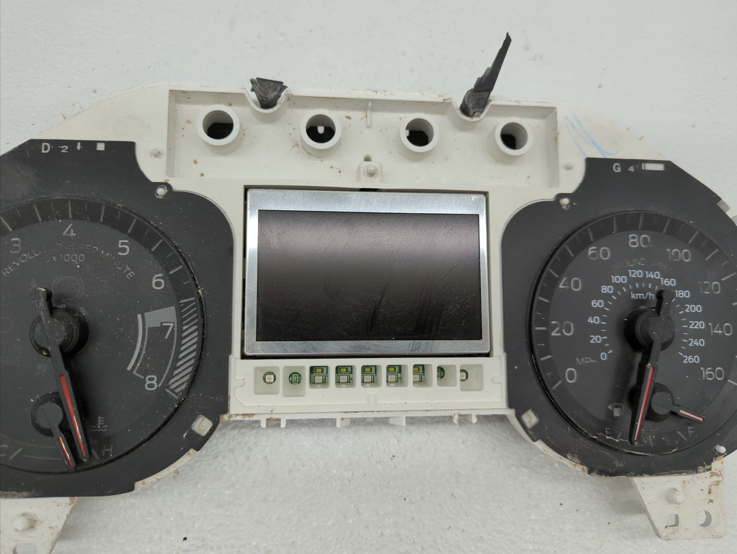 2017 Ford Mustang Instrument Cluster Speedometer Gauges P/N:GR3T-10849-EG Fits OEM Used Auto Parts - Oemusedautoparts1.com