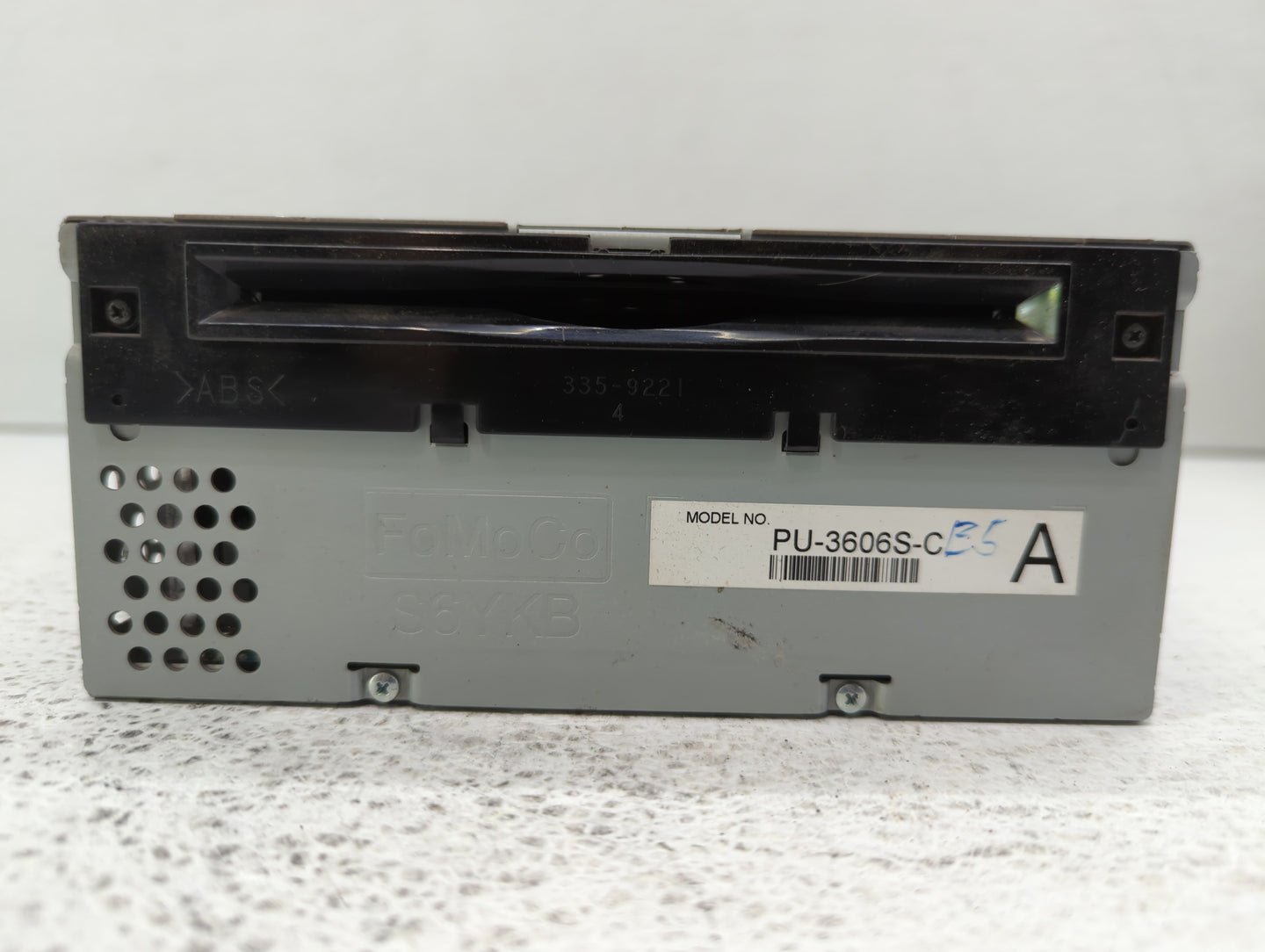 2016-2017 Ford Mustang Radio AM FM Cd Player Receiver Replacement P/N:GR3T-19C107-AA GR3T-19C107-DC Fits Fits 2016 2017 OEM 