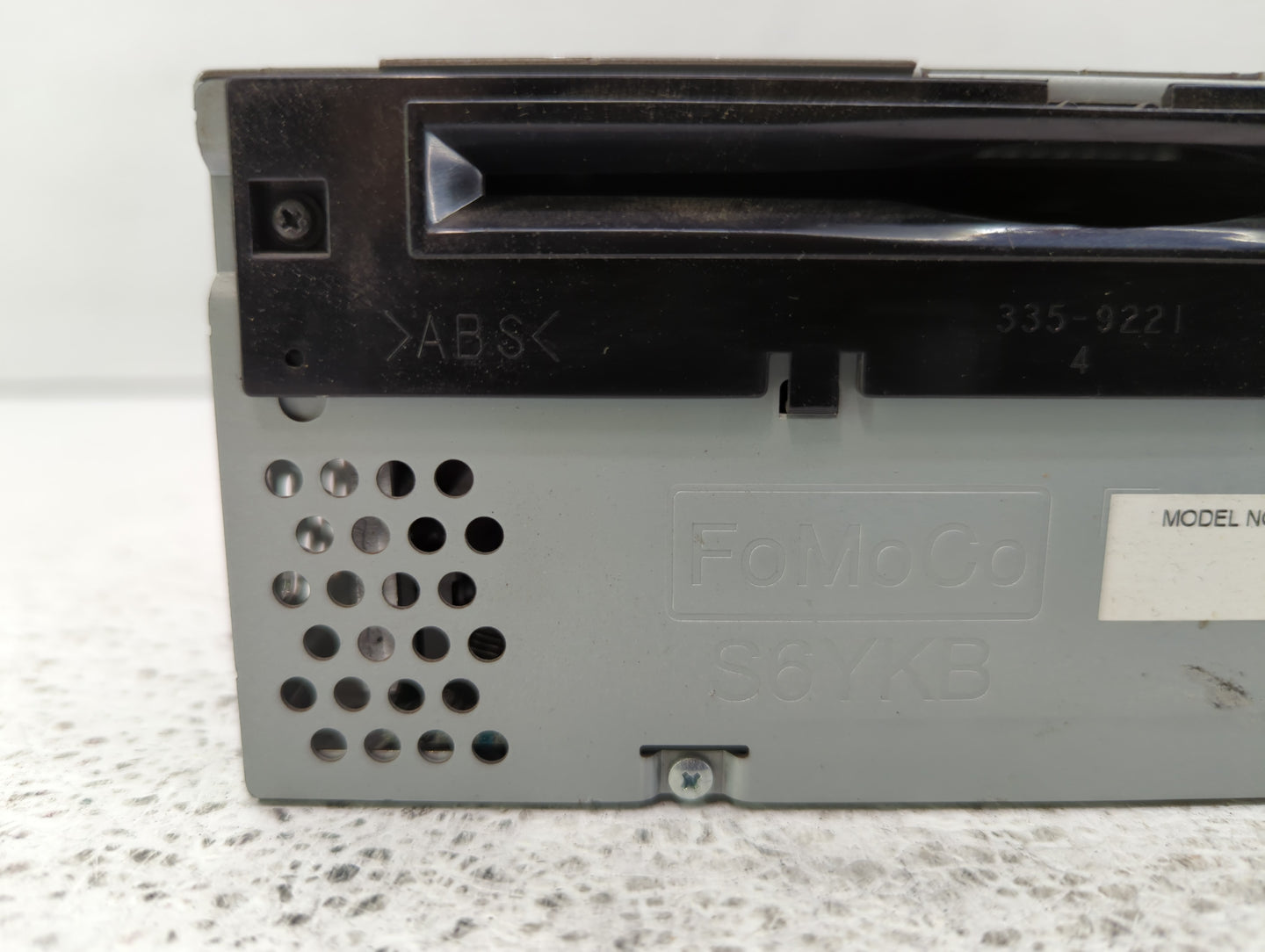 2016-2017 Ford Mustang Radio AM FM Cd Player Receiver Replacement P/N:GR3T-19C107-AA GR3T-19C107-DC Fits Fits 2016 2017 OEM 