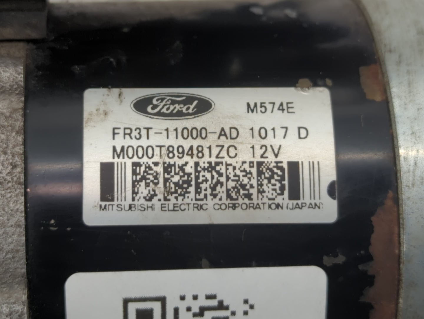 2015-2017 Ford Mustang Car Starter Motor Solenoid OEM P/N:FR3T-11000-AD Fits Fits 2015 2016 2017 OEM Used Auto Parts - Oemus
