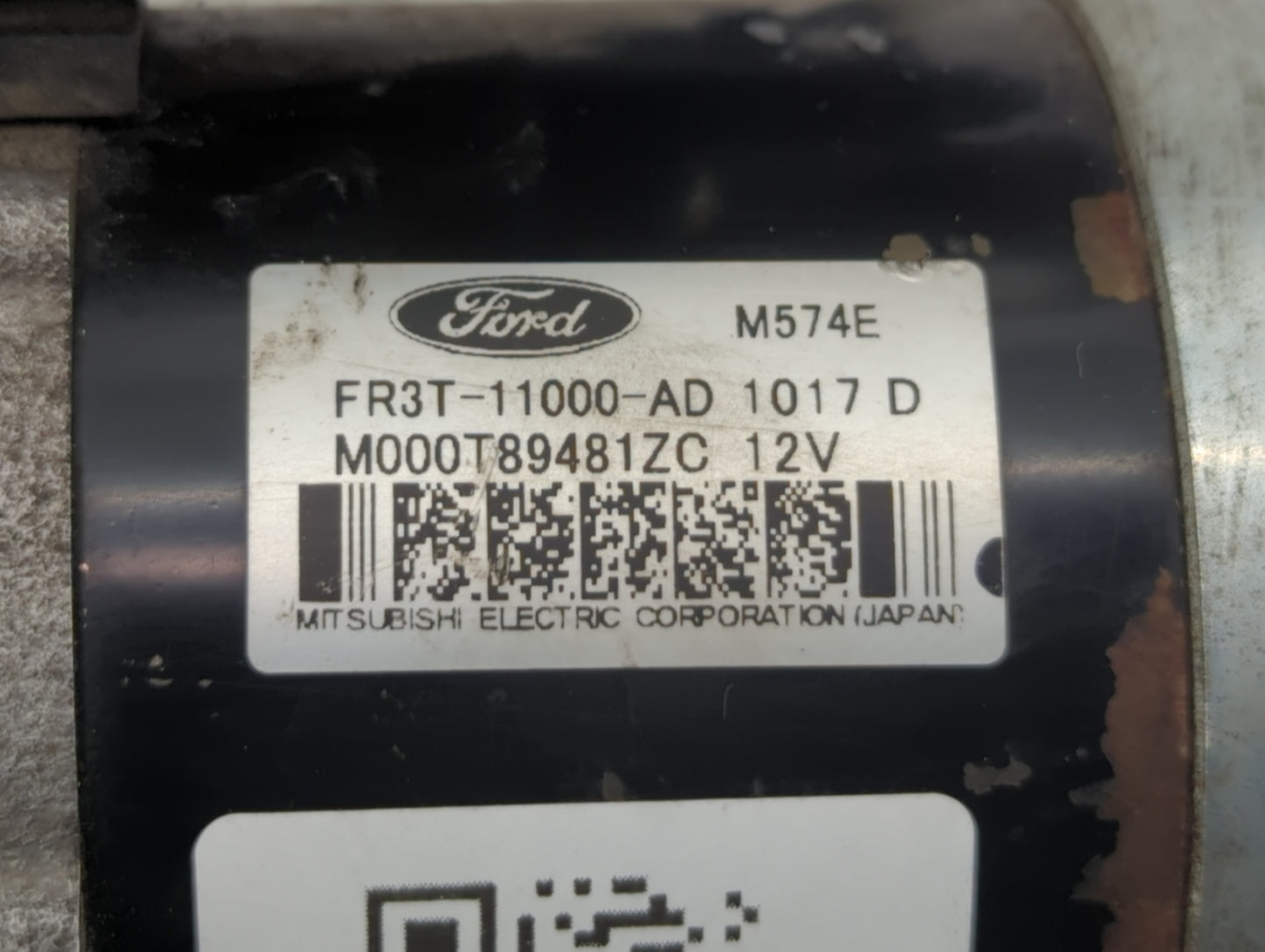 2015-2017 Ford Mustang Car Starter Motor Solenoid OEM P/N:FR3T-11000-AD Fits Fits 2015 2016 2017 OEM Used Auto Parts - Oemus
