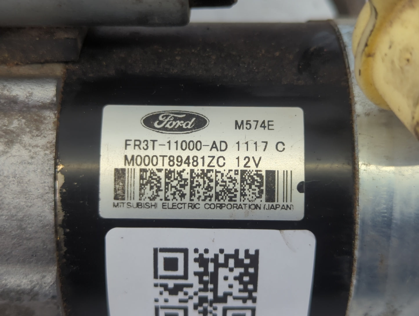 2015-2017 Ford Mustang Car Starter Motor Solenoid OEM P/N:FR3T-11000-AD Fits Fits 2015 2016 2017 OEM Used Auto Parts - Oemus