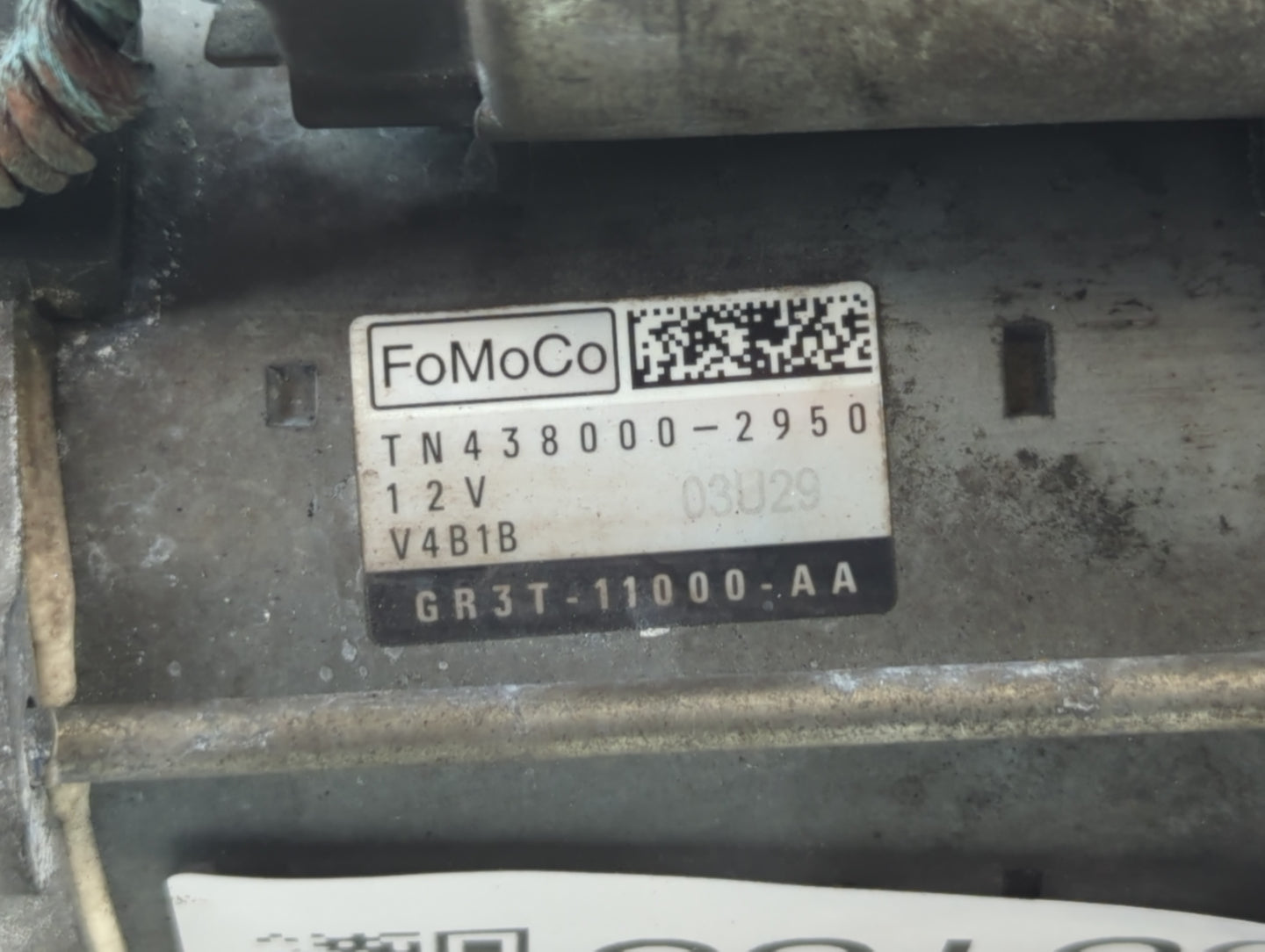 2016-2022 Ford Mustang Car Starter Motor Solenoid OEM P/N:TN438000-2950 GR3T-11000-AA Fits Fits 2016 2017 2018 2019 2020 202