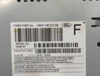 2017 Ford Mustang Radio AM FM Cd Player Receiver Replacement P/N:HR3T-19C107-DB Fits OEM Used Auto Parts - Oemusedautoparts1