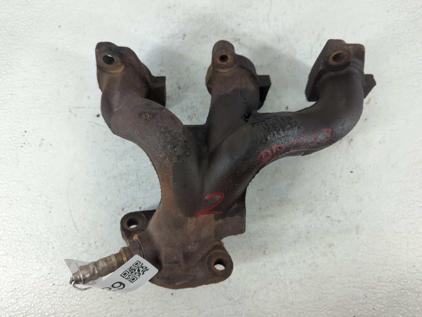 2011-2017 Ford Mustang Turbocharger Exhaust Manifold With Turbo Charger - Oemusedautoparts1.com