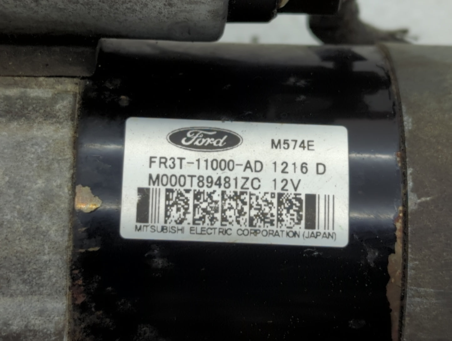 2015-2017 Ford Mustang Car Starter Motor Solenoid OEM P/N:M000T89481ZC FR3T-11000-AD Fits Fits 2015 2016 2017 OEM Used Auto 