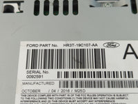 2017-2018 Ford Mustang Radio AM FM Cd Player Receiver Replacement P/N:HR3T-19C107-AA Fits Fits 2017 2018 OEM Used Auto Parts