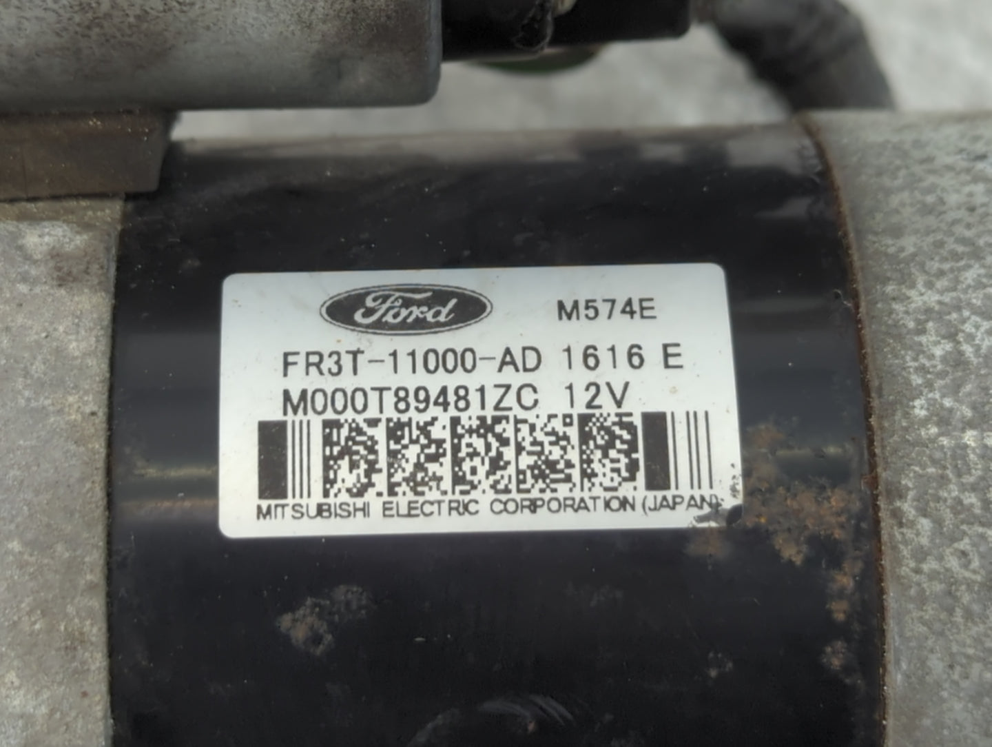 2015-2017 Ford Mustang Car Starter Motor Solenoid OEM P/N:FR3T-11000-AD Fits Fits 2015 2016 2017 OEM Used Auto Parts - Oemus