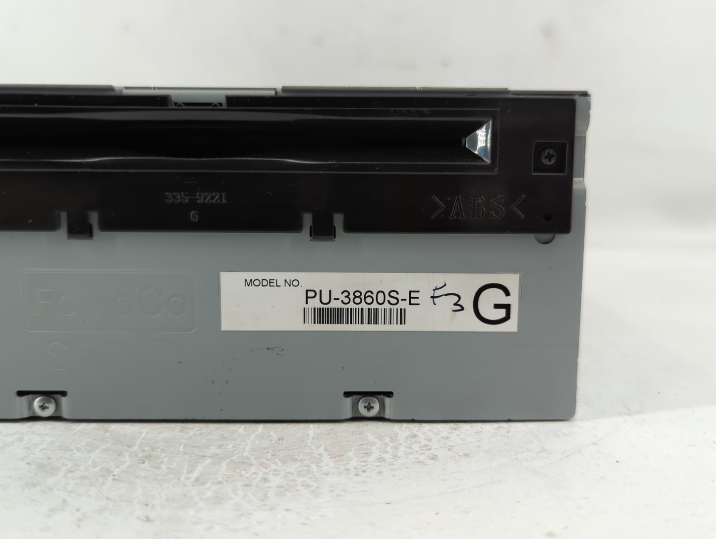 2017 Ford Mustang Radio AM FM Cd Player Receiver Replacement P/N:HR3T-19C107-EC Fits OEM Used Auto Parts - Oemusedautoparts1