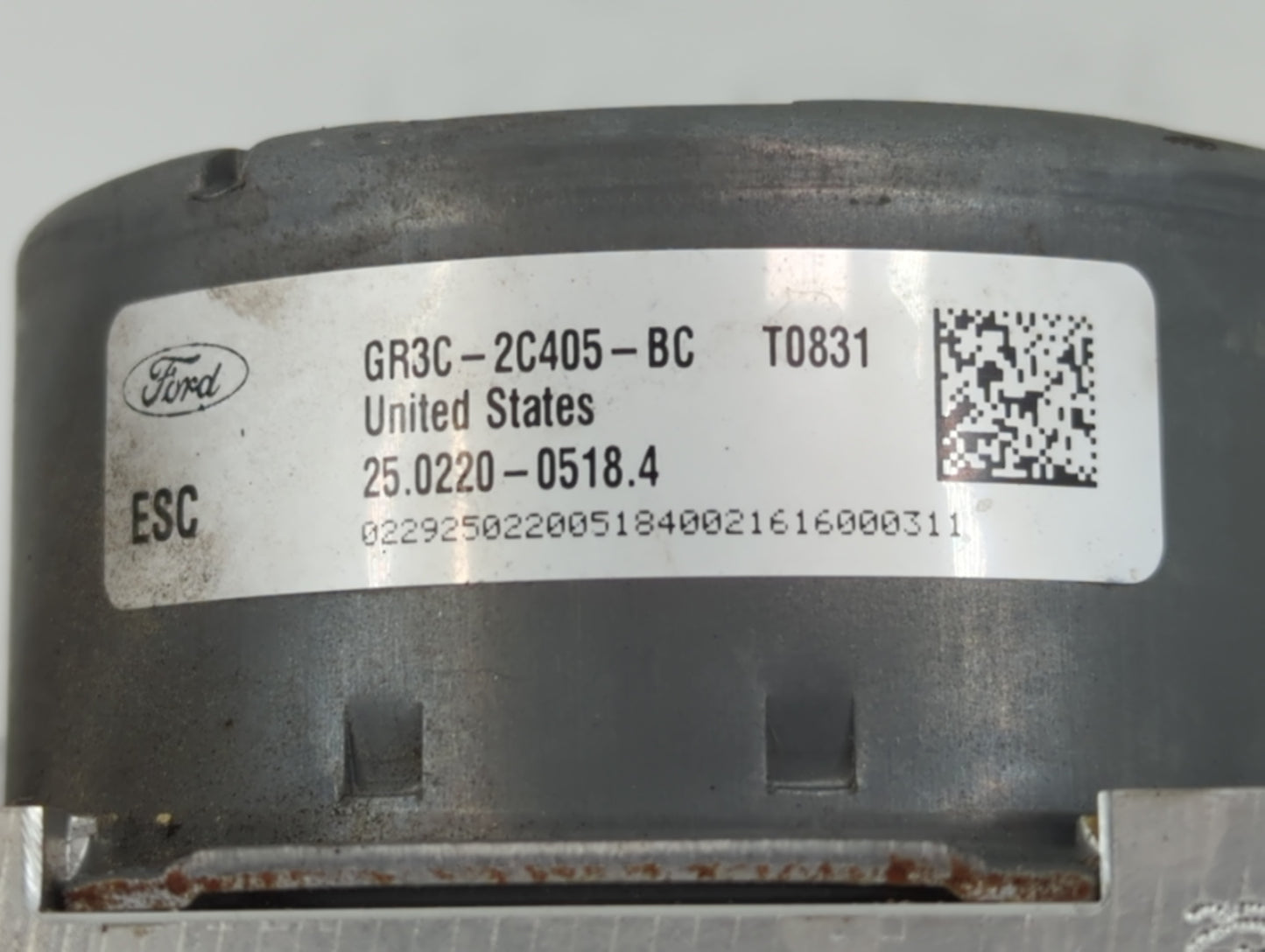 2015-2020 Ford Mustang ABS Pump Control Module Replacement P/N:GR3C-2C405-BC Fits Fits 2015 2016 2017 2018 2019 2020 OEM Use