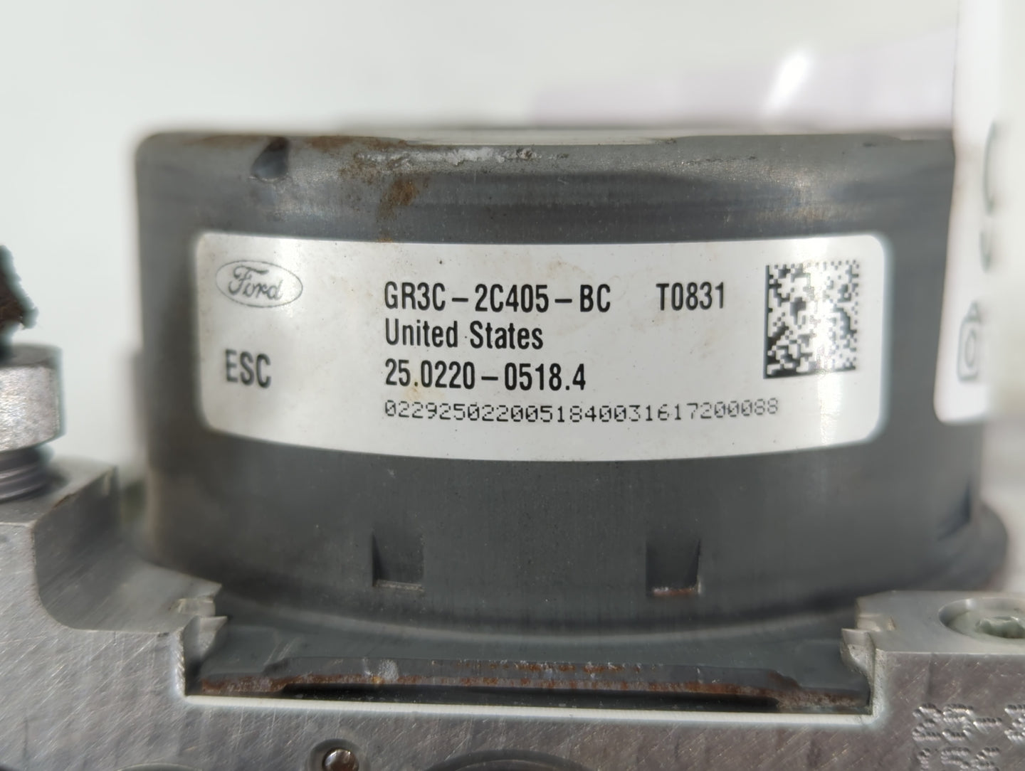 2015-2020 Ford Mustang ABS Pump Control Module Replacement P/N:GR3C-2C405-BC Fits Fits 2015 2016 2017 2018 2019 2020 OEM Use