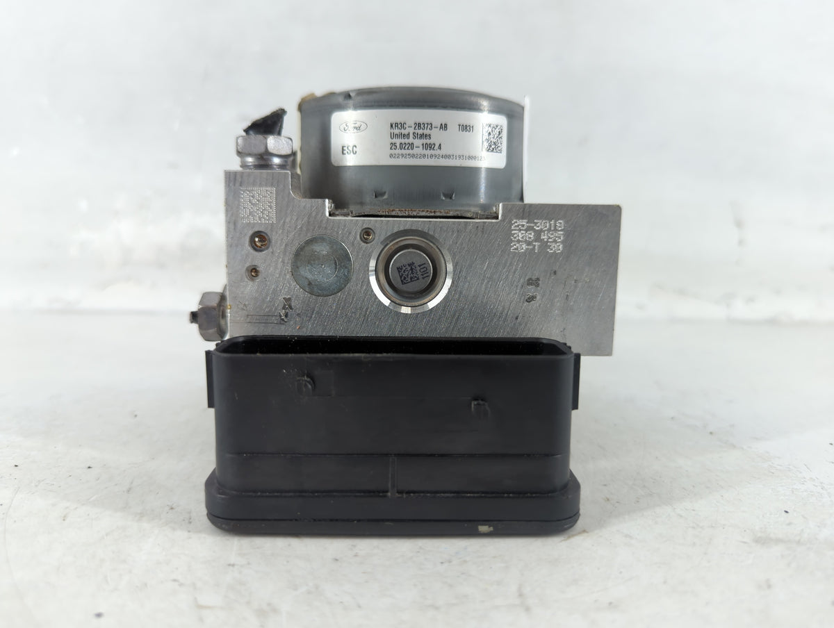 2017 Ford Mustang Anti-Lock Brake ABS Pump Module Actuator OEM P/N:KR3C-2B373-AB Fits Fits 2016 2018 OEM Used Auto Parts - O