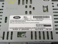 2017-2019 Ford Taurus Radio AM FM Cd Player Receiver Replacement P/N:DG1T-19C107-NA Fits Fits 2017 2018 2019 OEM Used Auto P